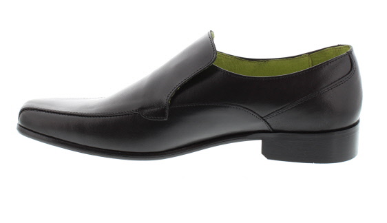 WalkTall Faro Black Leather Formal Shoe - Walktall