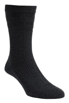 HJ Hall Softop Black Wool Socks 1Pr Pack 13-15 | Mens Larger Sized Shoes