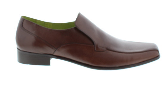 WalkTall Faro Brown Leather Formal Shoe | Mens Larger Sized Shoes