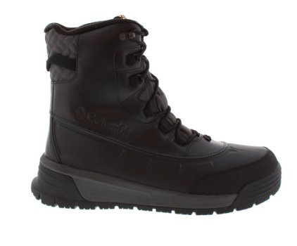 Columbia Bugaboot Black/Shark Hiking Boot | Mens Larger Sized Shoes