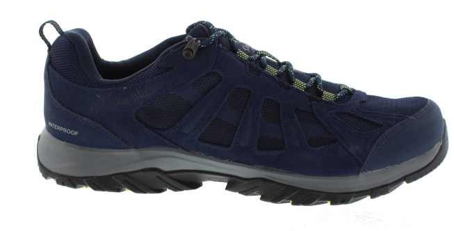 Columbia Redmond Navy/Grey Steel Walking Shoe | Mens Larger Sized Shoes