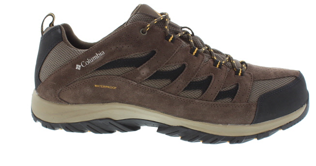 Columbia Crestwood Mud/Squash Suede Walking Shoe - Walktall