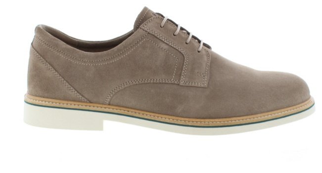 Pius Gabor Light Brown Suede Lace Up Casual Shoe | Mens Larger Sized Shoes