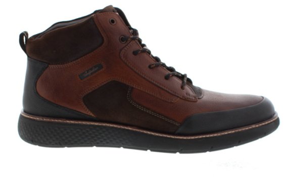 Australian Durango Brown Combi Leather Sneaker Bootie | Mens Larger Sized Shoes