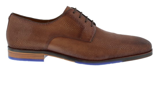 Australian Valado Cognac Formal Leather Fashion Shoe | Mens Larger Sized Shoes