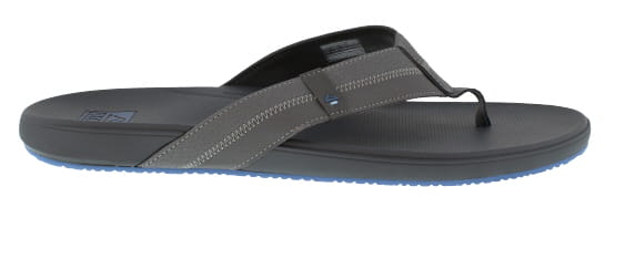 Reef Cushion Phantom 2.0 Grey/Blue Toe-Post Sandal | Mens Larger Sized Shoes