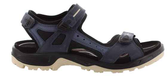 Ecco Offroad Ombre Oiled Leather Sports Sandal | Mens Larger Sized Shoes