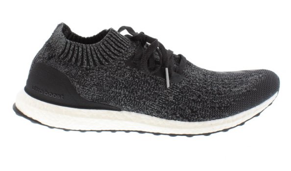 Adidas Ultraboost Black/Grey Textile Trainer | Mens Larger Sized Shoes
