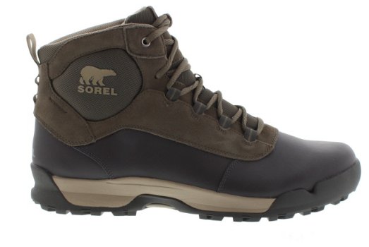 Sorel Buxton Lace WP Major/Jet Hiking Boot | Mens Larger Sized Shoes
