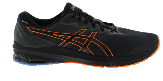 Asics GT-1000 11 Black/Orange GTX Running Shoe | Mens Larger Sized Shoes